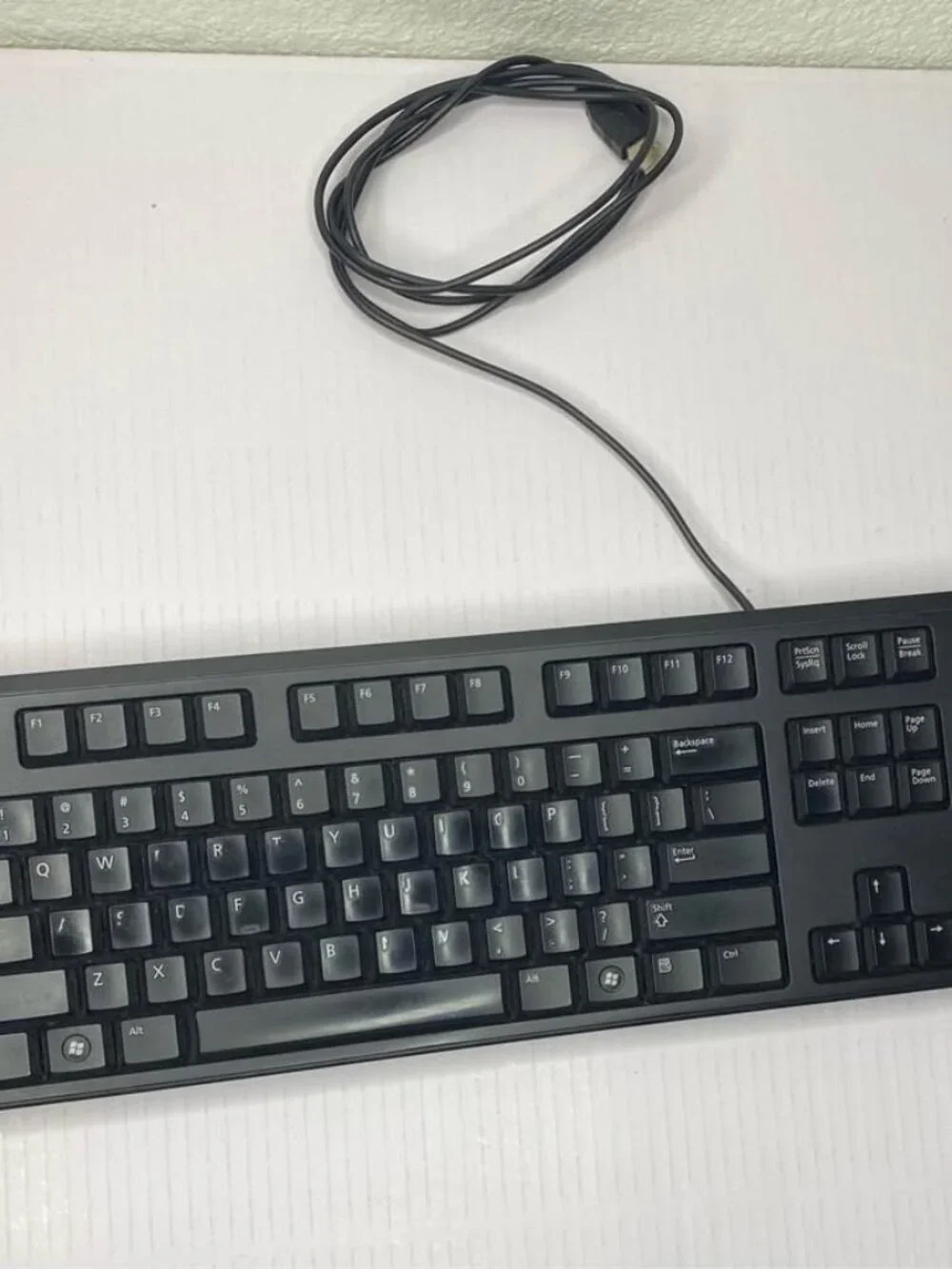 Dell KB212-B Wired USB Keyboard (104-Key, QuietKey, Black)